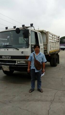 รถบรรทุก 6 ล้อดัมพ์ ISUZU 165 แรงม้า 6 สูบ เรื่อง 6BD1