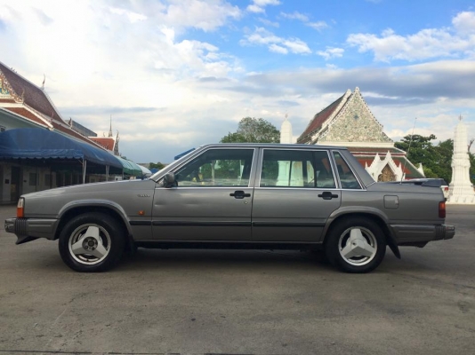 VOLVO 740 GL ตัวนอกพวงมาลัยซ้าย แอร์หนาว ช่วงล่างไม่ดัง ระบบไฟใช้หมด ราคา59500