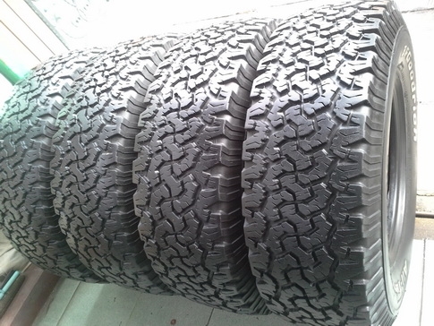 BF All USA. 265/75/16 สิ้นปี10 สภาพสวยๆ 1ชุด