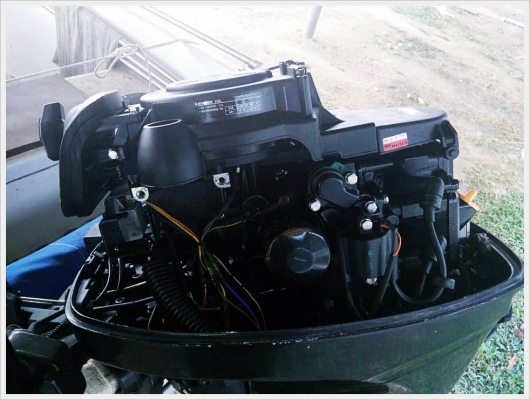 ายเรือไฟเบอร์ 12.6 ฟุต พร้อมเทรเลอร์ เครื่องhondex 15แรง 4 จังหวะ