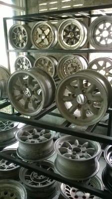 Super shark 13*6 4/114, ล้อกล้วย compe Japan 13*6 4รู110