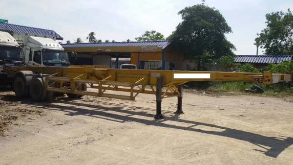 CIMC/ หางก้างสองเพลา/ ยาว 12 เมตร สวยพร้อมใช้