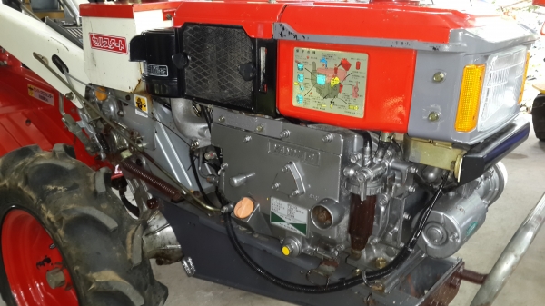 รถพรวนดิน 7.5 แรงดีเซล สตาร์ทกุญแจ พร้อมใช้งาน รหัสสินค้า O - 10