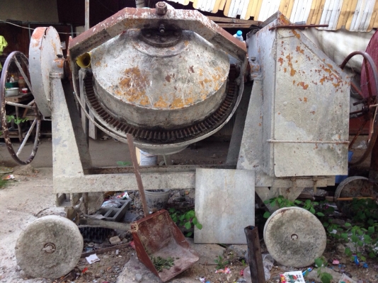 ขายโม่ปูน+มอเตอร์ พร้อมใช้งาน