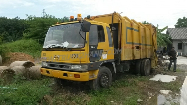 รถบรรทุกขยะ  HINO รุ่น FE2J  แชซซี FE2JJKAXXX