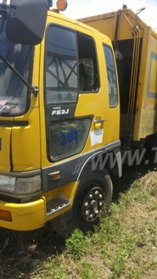 รถบรรทุกขยะ  HINO รุ่น FE2J  แชซซี FE2JJKAXXX