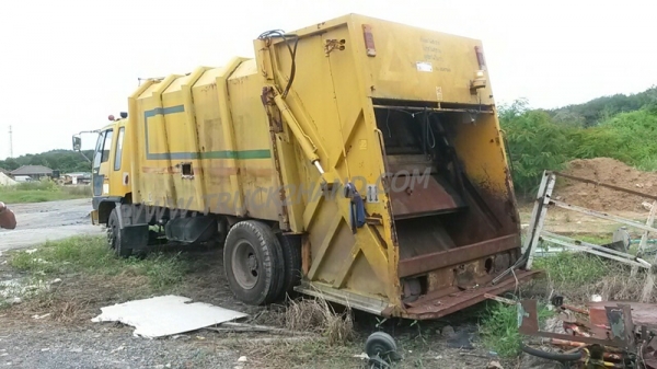 รถบรรทุกขยะ  HINO รุ่น FE2J  แชซซี FE2JJKAXXX