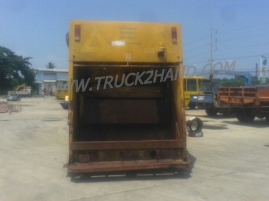 รถบรรทุกขยะ  HINO รุ่น FE2J  แชซซี FE2JJKAXXX