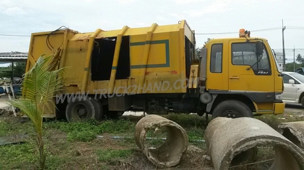 รถบรรทุกขยะ  HINO รุ่น FE2J  แชซซี FE2JJKAXXX