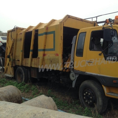 รถบรรทุกขยะ  HINO รุ่น FE2J  แชซซี FE2JJKAXXX