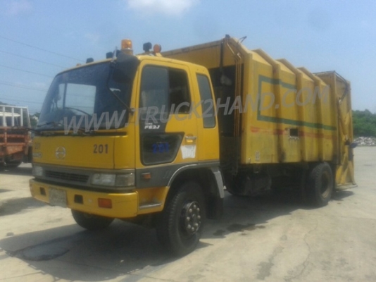 รถบรรทุกขยะ  HINO รุ่น FE2J  แชซซี FE2JJKAXXX