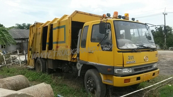 รถบรรทุกขยะ  HINO รุ่น FE2J  แชซซี FE2JJKAXXX