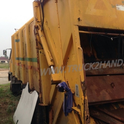 รถบรรทุกขยะ  HINO รุ่น FE2J  แชซซี FE2JJKAXXX