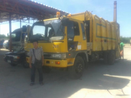 รถบรรทุกขยะ  HINO รุ่น FE2J  แชซซี FE2JJKAXXX
