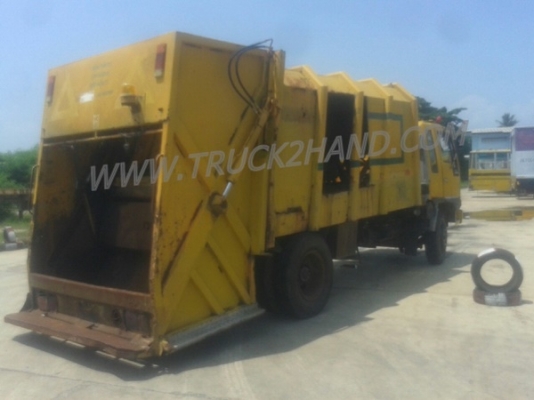 รถบรรทุกขยะ  HINO รุ่น FE2J  แชซซี FE2JJKAXXX