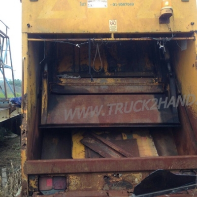 รถบรรทุกขยะ  HINO รุ่น FE2J  แชซซี FE2JJKAXXX