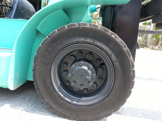 ฟอร์คลิฟท์ MITSUBISHI 2.5ตัน เสา 3เมตร งาสไลด์ ดีเซล เก่าญี่ปุ่น 090-986-2521 อ๊อบ