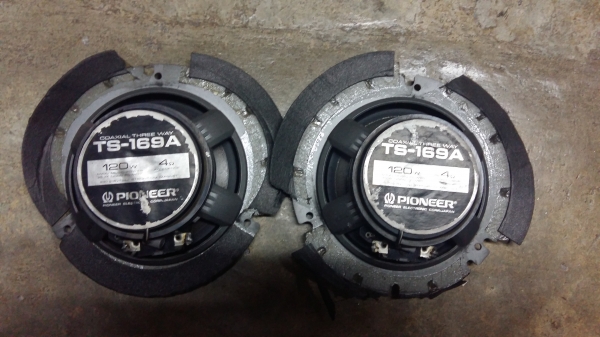 โละของ 600 พร้อมส่ง Pioneer TS-169A  6" 3-Way  เก่าญี่ปุ่น