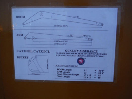 ขาย UNUSED 2014 Caterpillar 320CL/BL Hydraulic Excavator
