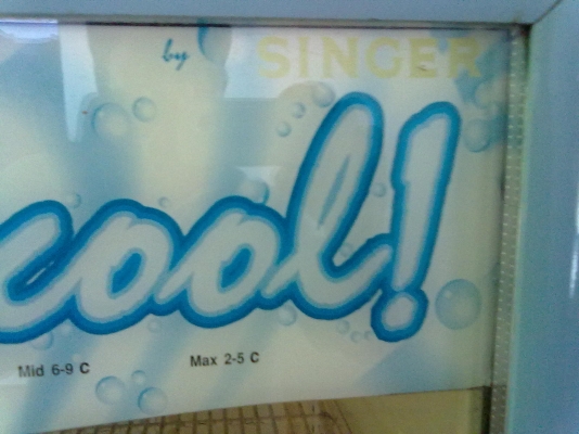 ตู้แช่ SINGER รุ่น UC 10 ขนาด 8.8 คิว