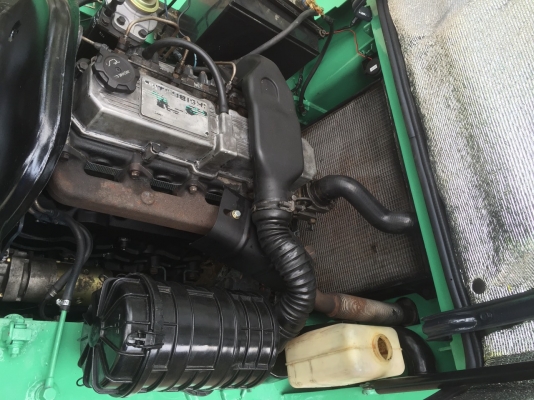 ขายด่วนรถยกเครื่องยนต์ดีเซล MITSUBISHIขนาด 3 ตันเสาสูง3เมตร เกียร์ออโต้ งาสไลด์