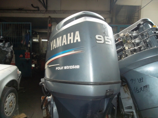 yamaha 95 fourstroke เก่าญี่ปุ่น