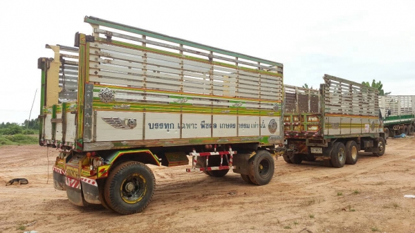 ขายรถพ่วง ดั้มแม่-ลูก ISUZU ROCKY 240 ปี 39 สภาพสวยพร้อมใช้งาน คัสซีสวยตลอดเส้น เครื่องดี เกียร์ Easton แอร์เย็น ทะเบียนพร้อมโอนครับ