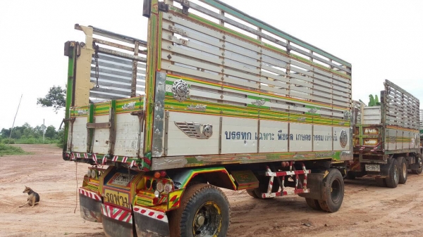 ขายรถพ่วง ดั้มแม่-ลูก ISUZU ROCKY 240 ปี 39 สภาพสวยพร้อมใช้งาน คัสซีสวยตลอดเส้น เครื่องดี เกียร์ Easton แอร์เย็น ทะเบียนพร้อมโอนครับ