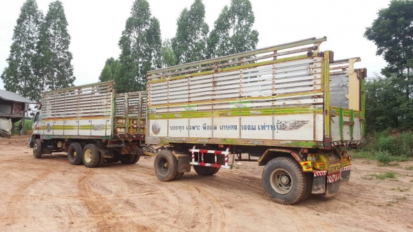 ขายรถพ่วง ดั้มแม่-ลูก ISUZU ROCKY 240 ปี 39 สภาพสวยพร้อมใช้งาน คัสซีสวยตลอดเส้น เครื่องดี เกียร์ Easton แอร์เย็น ทะเบียนพร้อมโอนครับ