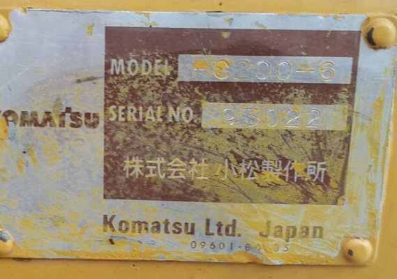 **850,000 บ.ต่อรอง/// แบคโฮ KOMATSU PC200-6 เล่มทะเบียน **ขาย KOMATSU PC200-6 แบคโฮสวยๆ มีเล่มทะเบียน HYD.EXCAVATOR KOMATSU PC200-6 Original Japan Model S/N(ซีเรียล) 93022 ไฟฟ้าครบ ปั้มเดิม เครื่องวางใหม่ (ยังไม่ลงเล่ม) เครื่องCUMMINS(PC200-7)-6สูบ แน่น แ **850,000 บ.ต่อรอง/// แบคโฮ KOMATSU PC200-6 เล่มทะเบียน **ขาย KOMATSU PC200-6 แบคโฮสวยๆ มีเล่มทะเบียน HYD.EXCAVATOR KOMATSU PC200-6 Original Japan Model S/N(ซีเรียล) 93022 ไฟฟ้าครบ ปั้มเดิม เครื่องวางใหม่ (ยังไม่ลงเล่ม) เครื่องCUMMINS(PC200-7)-6สูบ แน่น แ