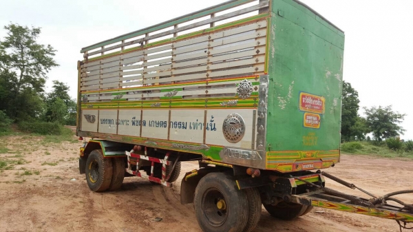 ขายรถพ่วง ดั้มแม่-ลูก ISUZU ROCKY 240 ปี 39 สภาพสวยพร้อมใช้งาน คัสซีสวยตลอดเส้น เครื่องดี เกียร์ Easton แอร์เย็น ทะเบียนพร้อมโอนครับ