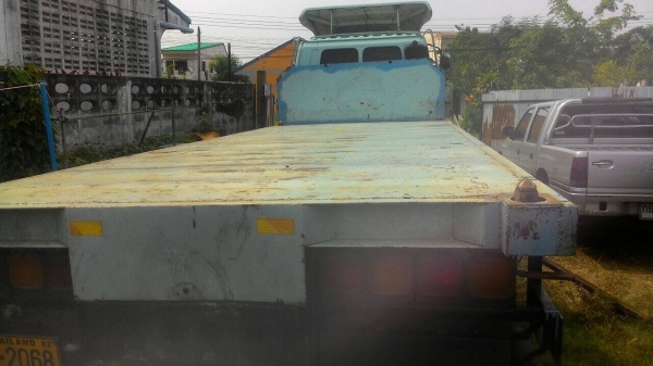 ขายดาวน์..10ล้อเพลาเดียว175แรง FVM12MY พื้นเรียบ6ม. รถสภาพดี สวย