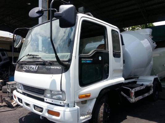 ขายรถปูน 6 ล้อ Isuzu Deca 3 คิว โม่ใหม่ทำเอง