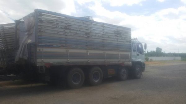 ขายรถบรรทุก 20 ล้อพ่วงแม่ลูกดัมพ์คอกเกษตร ISUZU DECA 270 แรงม้าปี 2540 แม่ 12 ล้อลูก 2 เพลา ราคา 1650000