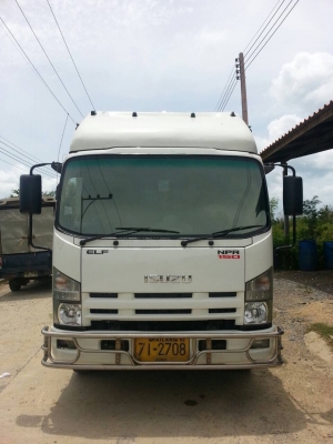 6ล้อตู้เปียก NPR150 แรง ปี54..รถสวยเดิมๆมือเดียวป้ายแดง..