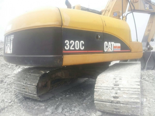 รถขุดCAT320C..ญี่ปุ่น..เล่มทะเบียน...โซ่ ช่วงล่างสวย บูมอามสวย