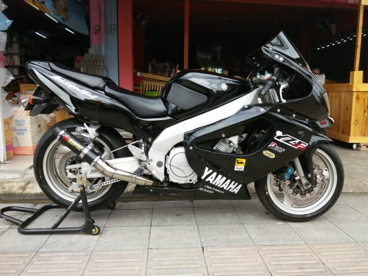 ขายครับ yamaha yzf1000r ปี2000 ทะเบียนแท้โอนขนส่ง จัดไฟแนนได้ครับ เงินสดลดได้ รับเทิร์นครับ