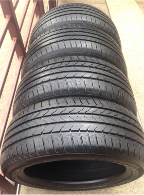 ยาง goodyear efficientgrip 215 50 17 สิ้นปี14 ดอกเยอะ ติดหนวด ประหยัดไป 50\%