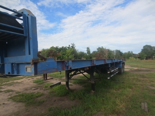 ขายด่วน!!! รถหัวลาก VOLVO FM 12 พร้อมหางพื้นเรียบสามมิตร 2 เพลา - ติดต่อคุณตั้ม 081-9512529