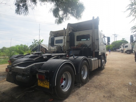 ขายด่วน!!! รถหัวลาก VOLVO FM 12 พร้อมหางพื้นเรียบสามมิตร 2 เพลา - ติดต่อคุณตั้ม 081-9512529