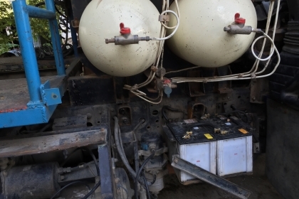 ขายรถ10ล้อหัวลาก FUSO MMTFN627RNC ปี46 รถติดก็าซ cng