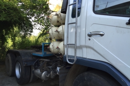 ขายรถ10ล้อหัวลาก FUSO MMTFN627RNC ปี46 รถติดก็าซ cng