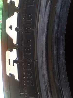 ขายยาง mud gt radial 235/85/16 สวยๆครับ