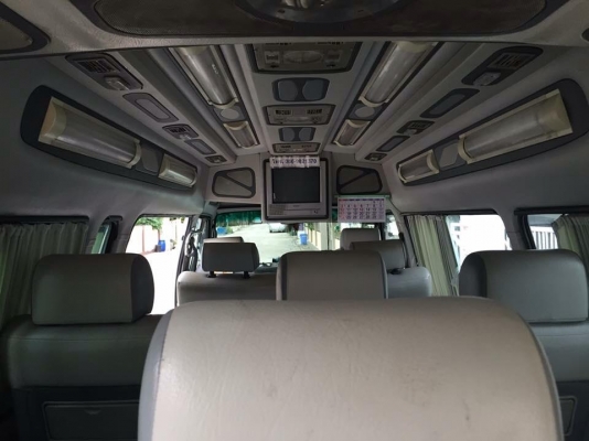 ขายรถตู้หลังคาสูง สีเดิมทั้งคัน วีไอพี พร้อมใช้งาน