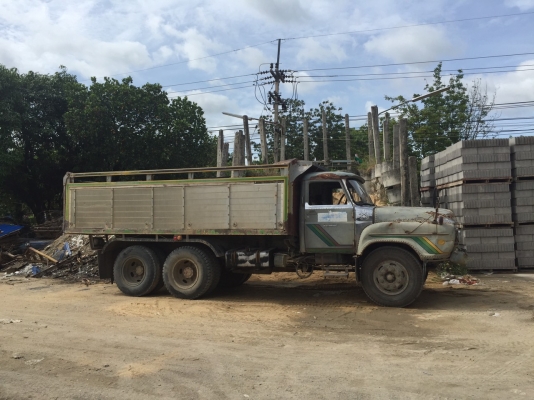 ขายสิบล้อดั้มเพลาเดียวบรรทุกได้ 17 ตัน ยางดีสภาพพร้อมใช้