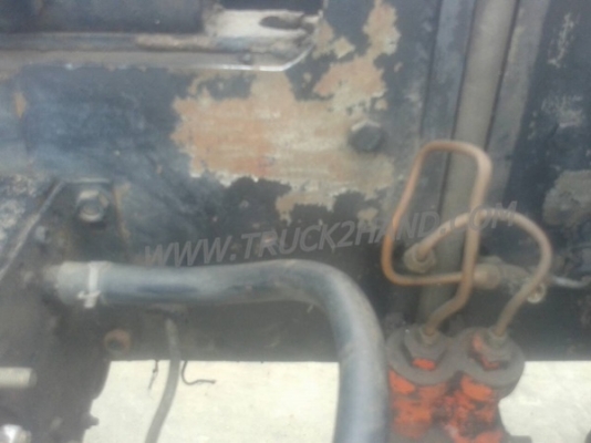 รถบรรทุก 6 ล้อดัมพ์ติดเครน ยี่ห้อ HINO FL172 เครน 3 ตัน 3 ปอก 2 ชัก ปีจดทะเบียน 2531