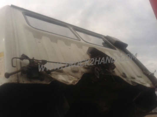 รถบรรทุก 6 ล้อดัมพ์ติดเครน ยี่ห้อ HINO FL172 เครน 3 ตัน 3 ปอก 2 ชัก ปีจดทะเบียน 2531