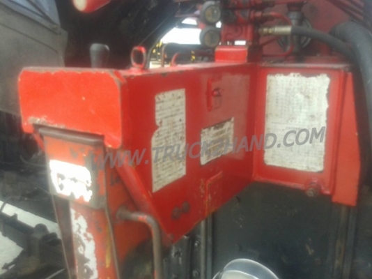 รถบรรทุก 6 ล้อดัมพ์ติดเครน ยี่ห้อ HINO FL172 เครน 3 ตัน 3 ปอก 2 ชัก ปีจดทะเบียน 2531