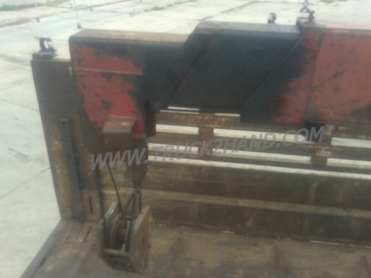 รถบรรทุก 6 ล้อดัมพ์ติดเครน ยี่ห้อ HINO FL172 เครน 3 ตัน 3 ปอก 2 ชัก ปีจดทะเบียน 2531