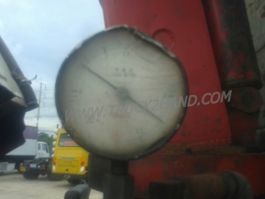 รถบรรทุก 6 ล้อดัมพ์ติดเครน ยี่ห้อ HINO FL172 เครน 3 ตัน 3 ปอก 2 ชัก ปีจดทะเบียน 2531